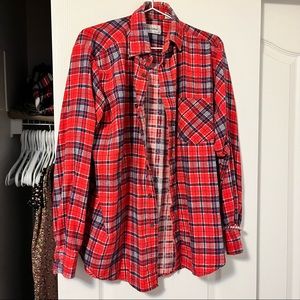 Vintage plaid flannel
